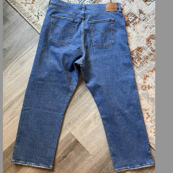 NWOT Levi's Ribcage Straight Ankle jeans sz34 - Picture 6 of 8